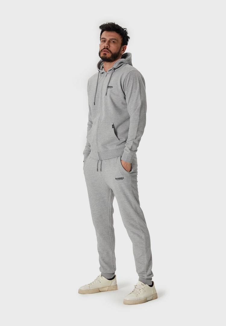 OLDSKULL OLDSKULL Basic Osk Logo Sweatjacke Herren - Heather Grey - 1 | SportScheck