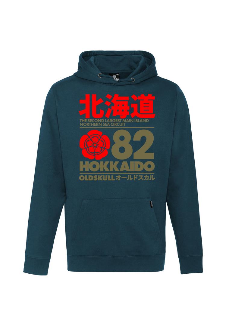 OLDSKULL OLDSKULL Retro Japan Island Hoodie Herren - Dark green - 0 | SportScheck