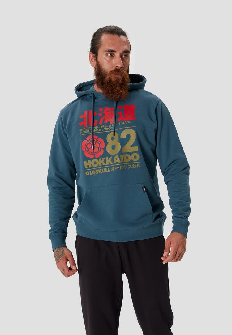 OLDSKULL OLDSKULL Retro Japan Island Hoodie Herren - Dark green - 0 | SportScheck