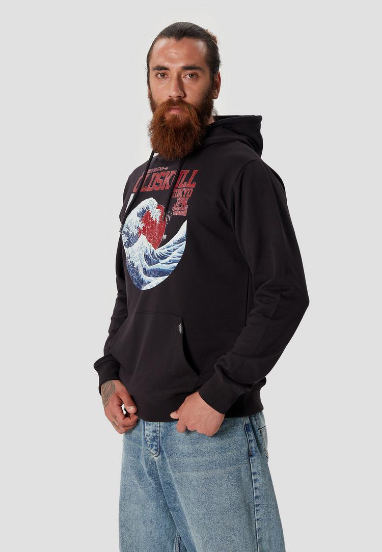 OLDSKULL OLDSKULL Asian Big W Hoodie Herren - Black - 2 | SportScheck