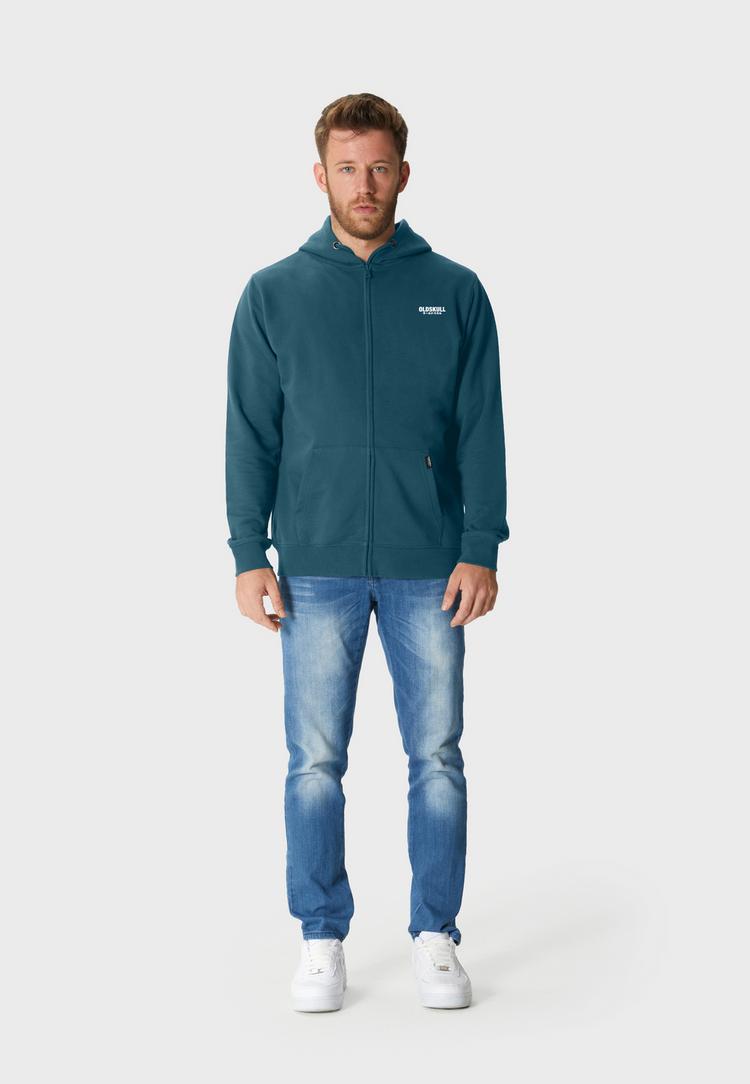 OLDSKULL OLDSKULL Basic Osk Logo Sweatjacke Herren - Dark green - 1 | SportScheck