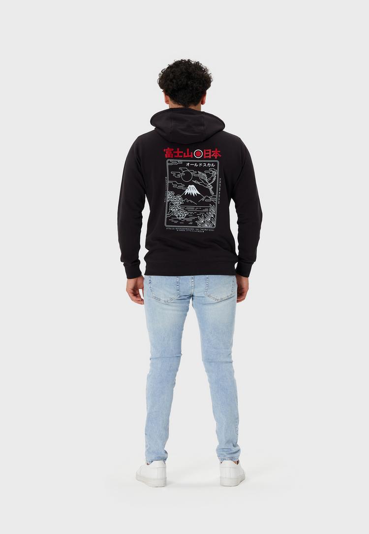 OLDSKULL OLDSKULL Asian Futeesan Hoodie Herren - Black - 3 | SportScheck