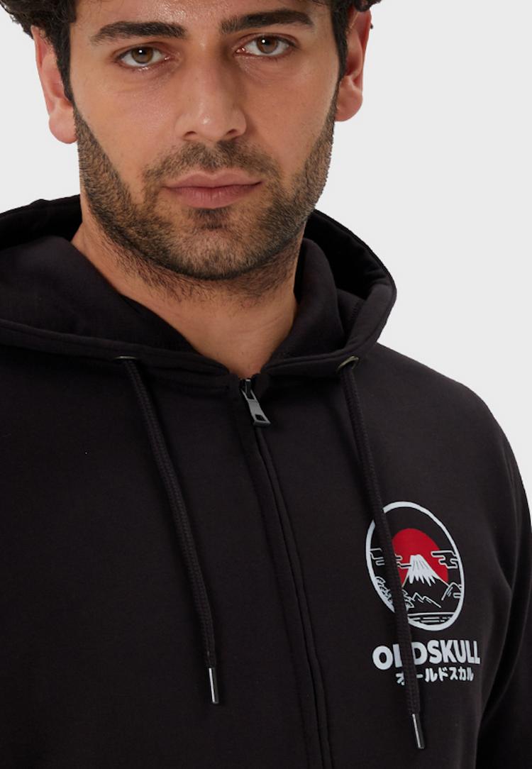OLDSKULL OLDSKULL Asian Futeesan Hoodie Herren - Black - 0 | SportScheck