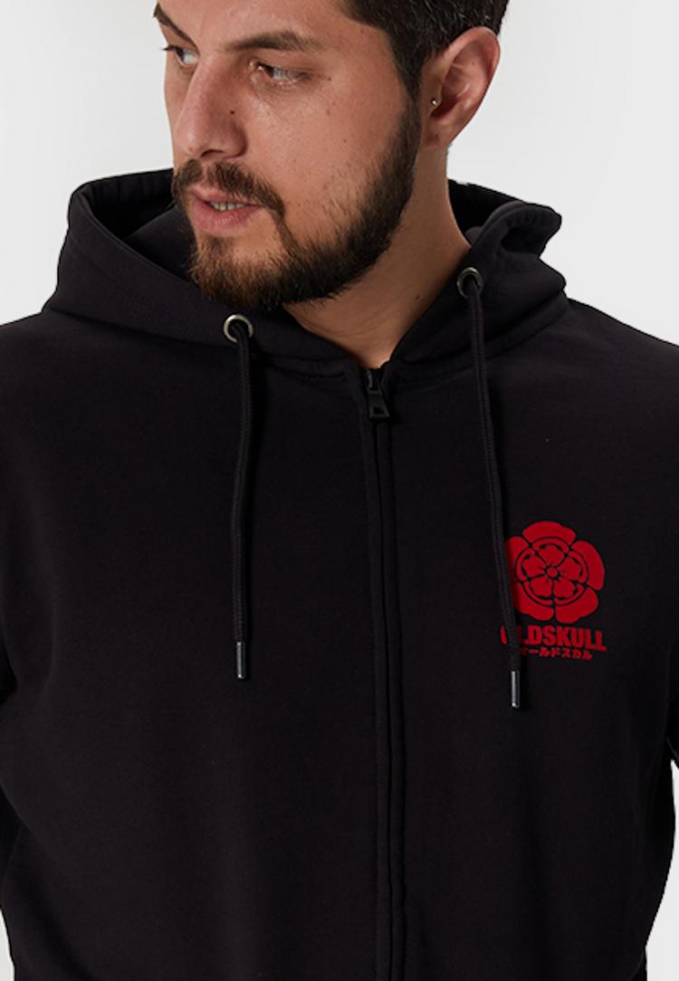 OLDSKULL OLDSKULL Retro Japan Island Sweatjacke Herren - Black - 0 | SportScheck