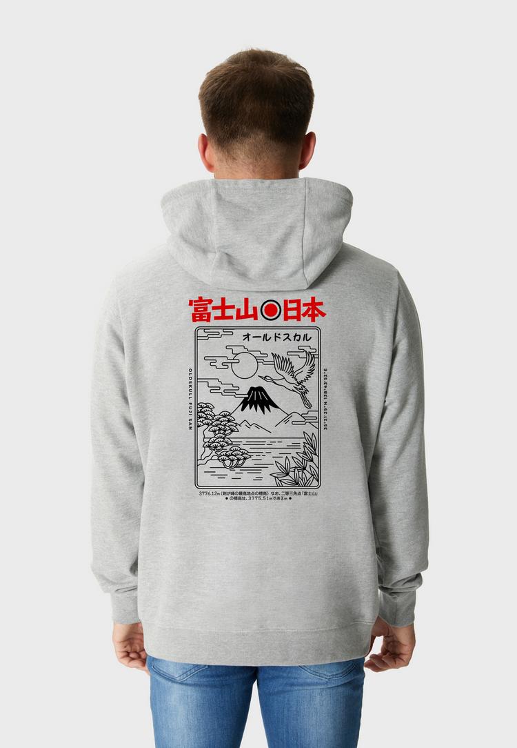 OLDSKULL OLDSKULL Asian Futeesan Hoodie Herren - Heather Grey - 0 | SportScheck