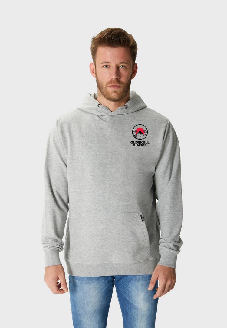 OLDSKULL OLDSKULL Asian Futeesan Hoodie Herren - Heather Grey - 2 | SportScheck