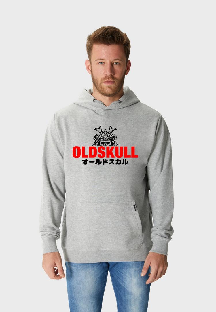 OLDSKULL OLDSKULL Classic Samurai Hoodie Herren - Heather Grey - 0 | SportScheck