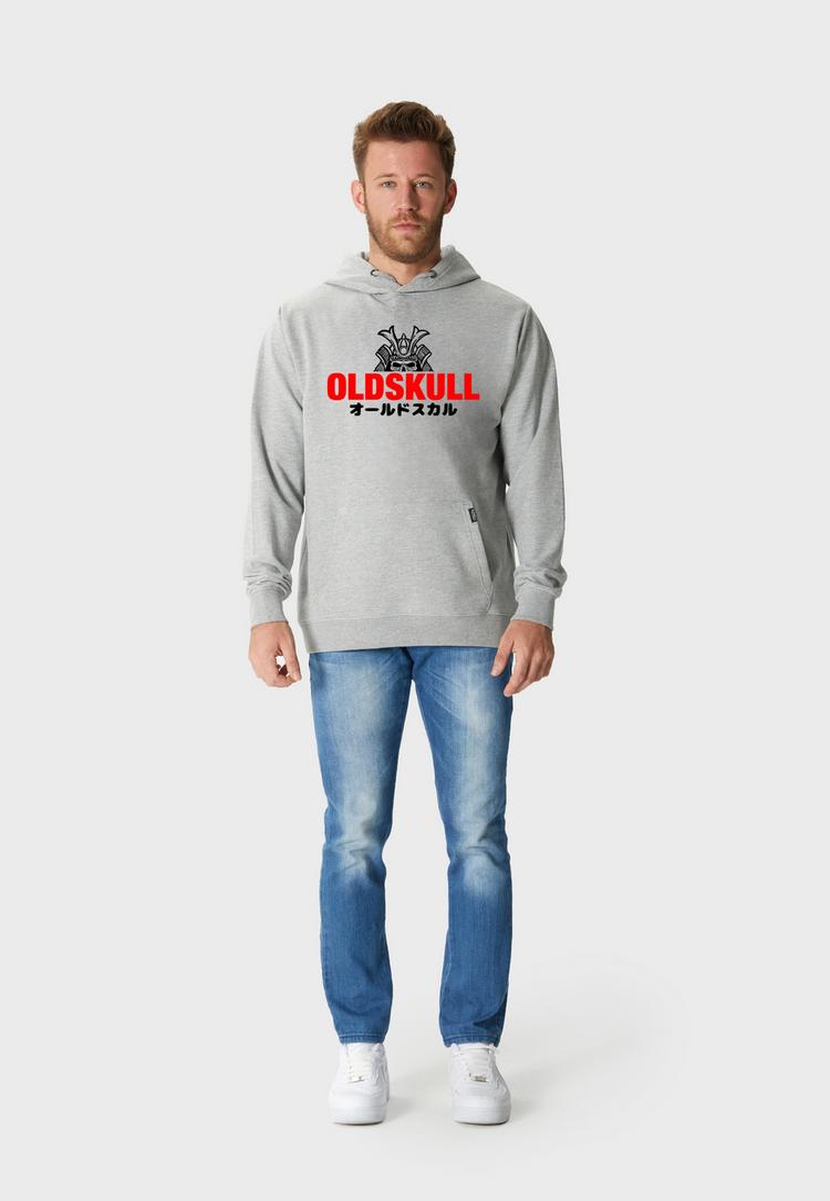 OLDSKULL OLDSKULL Classic Samurai Hoodie Herren - Heather Grey - 1 | SportScheck