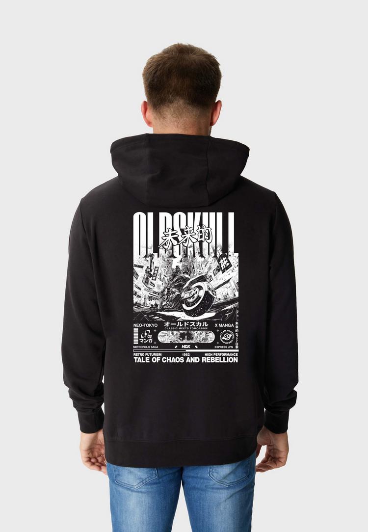 OLDSKULL OLDSKULL ASIAN FUTURISM RIDER Hoodie Herren - Black - 0 | SportScheck