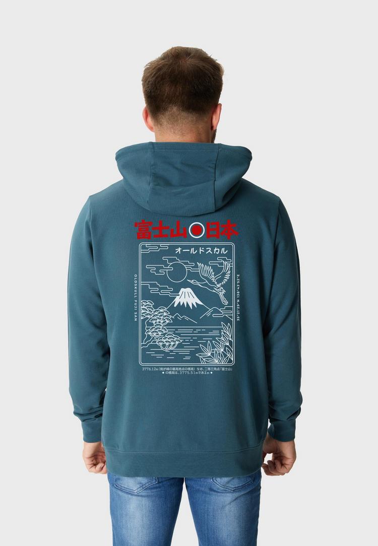 OLDSKULL OLDSKULL Asian Futeesan Hoodie Herren - Dark Green - 0 | SportScheck