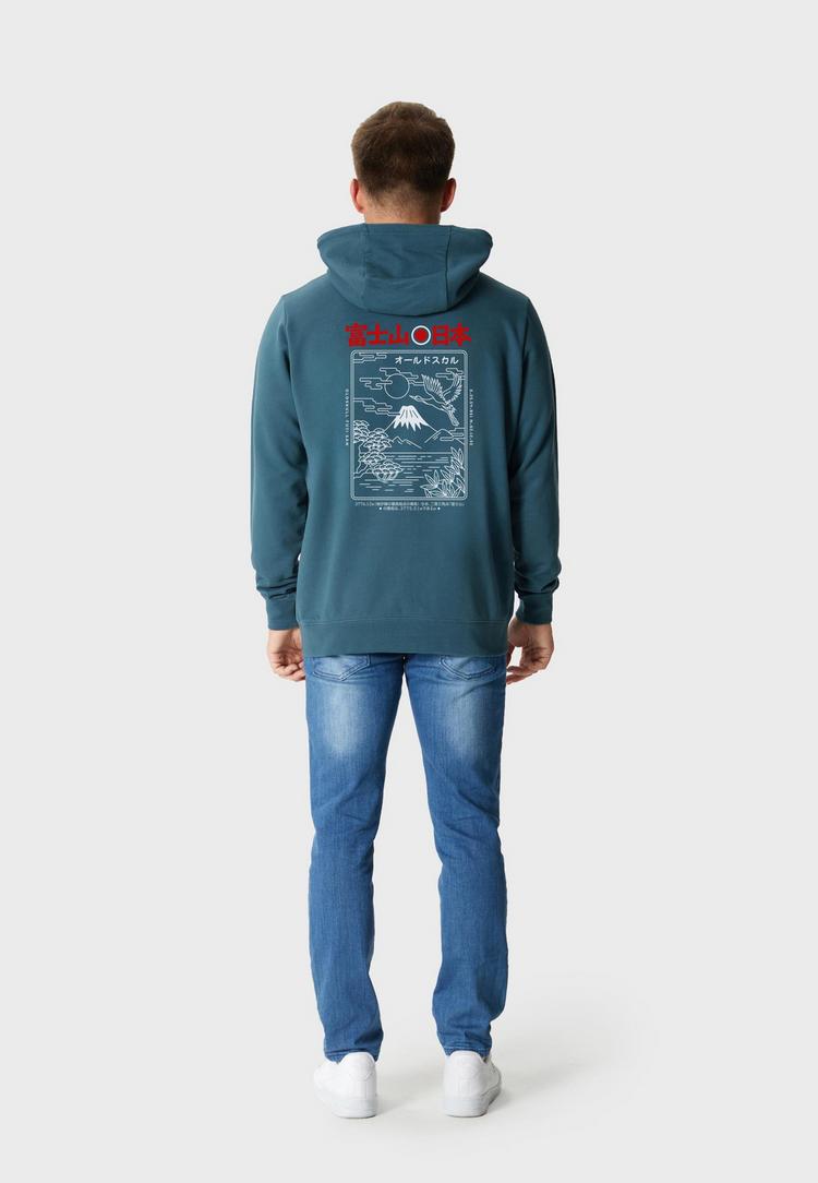 OLDSKULL OLDSKULL Asian Futeesan Hoodie Herren - Dark Green - 1 | SportScheck