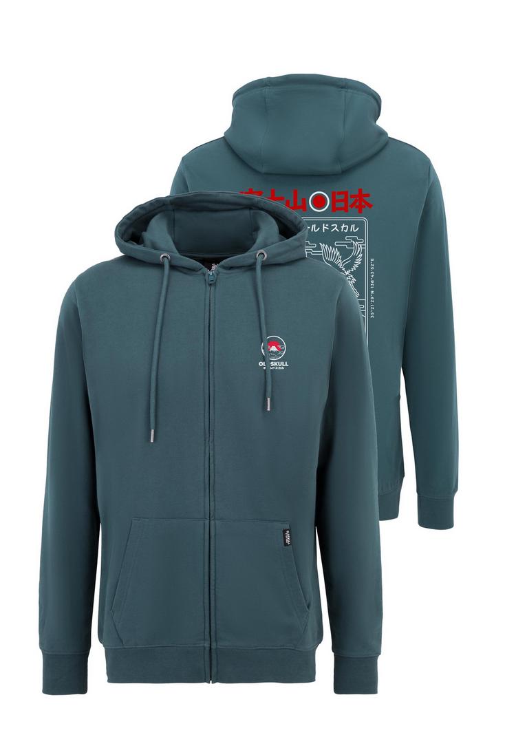 OLDSKULL OLDSKULL Asian Futeesan Hoodie Herren - Dark Green - 0 | SportScheck