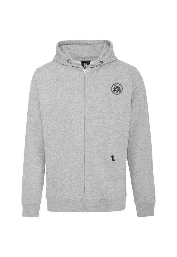 OLDSKULL OLDSKULL Basic Samurai Sweatjacke Herren - Heather Grey - 0 | SportScheck