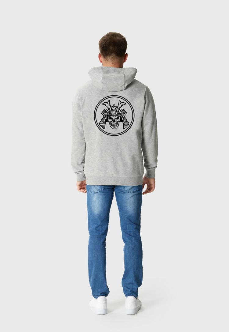 OLDSKULL OLDSKULL Basic Samurai Sweatjacke Herren - Heather Grey - 3 | SportScheck