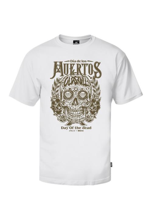 OLDSKULL Wrldvibe Day Of The Dead Skull Printshirt Herren