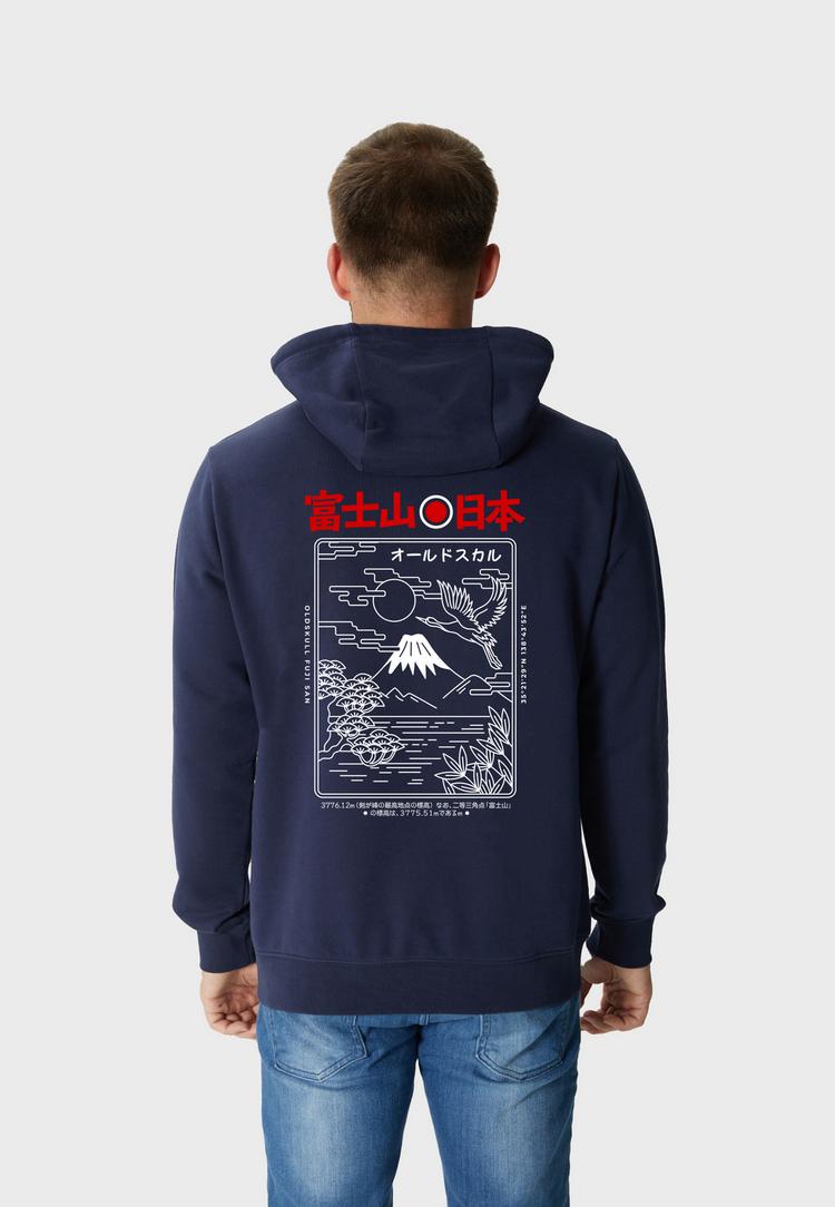 OLDSKULL OLDSKULL Asian Futeesan Hoodie Herren - Navy - 0 | SportScheck