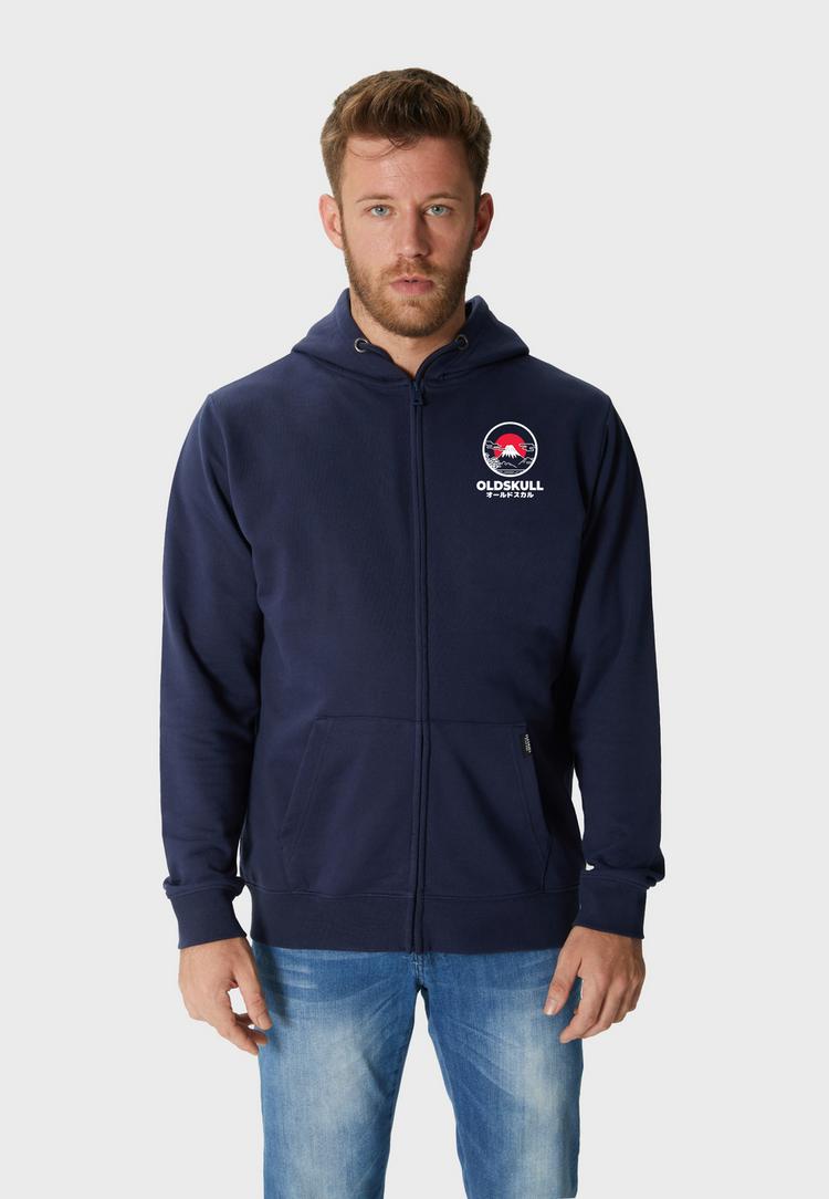 OLDSKULL OLDSKULL Asian Futeesan Hoodie Herren - Navy - 2 | SportScheck