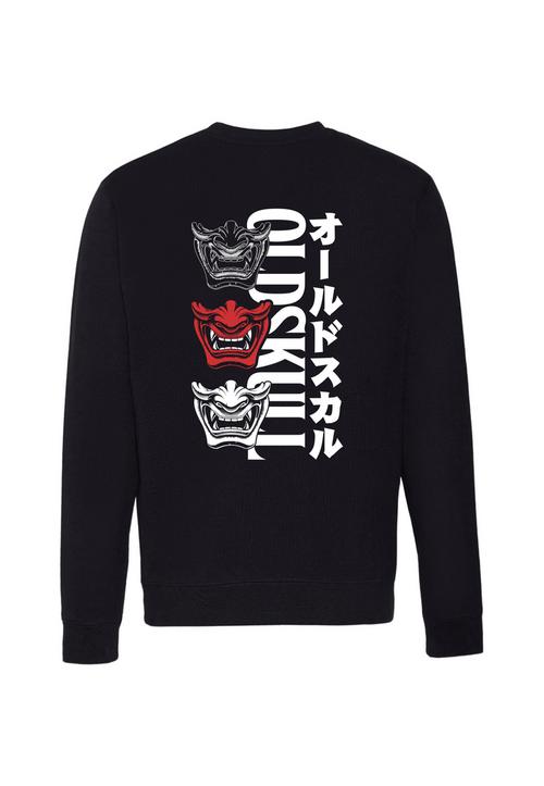 OLDSKULL Asian Triple Mask Sweatshirt Herren