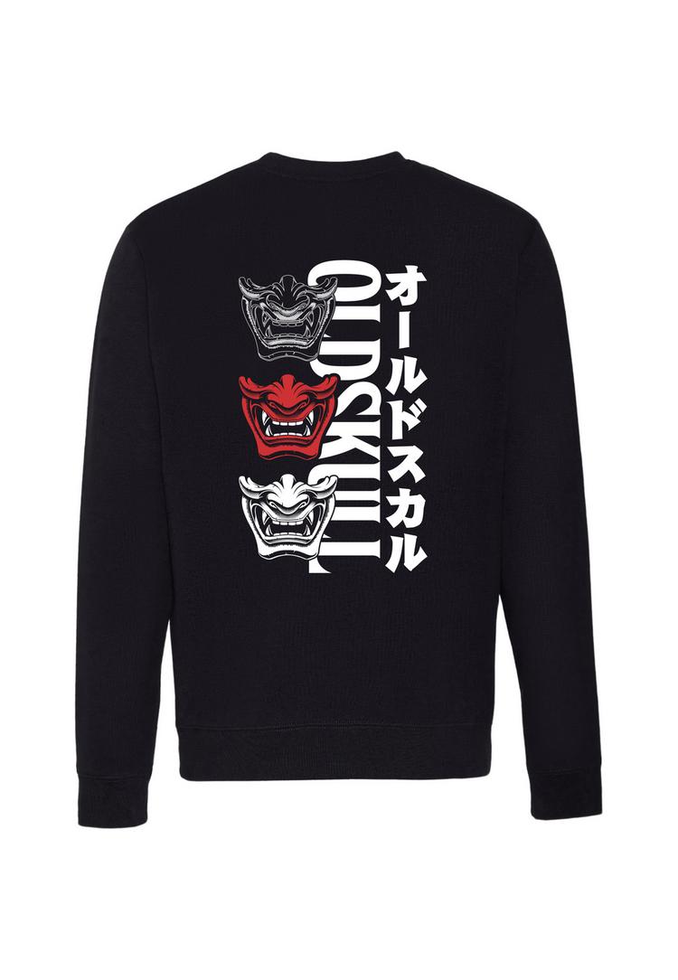 OLDSKULL OLDSKULL Asian Triple Mask Sweatshirt Herren - Black - 0 | SportScheck