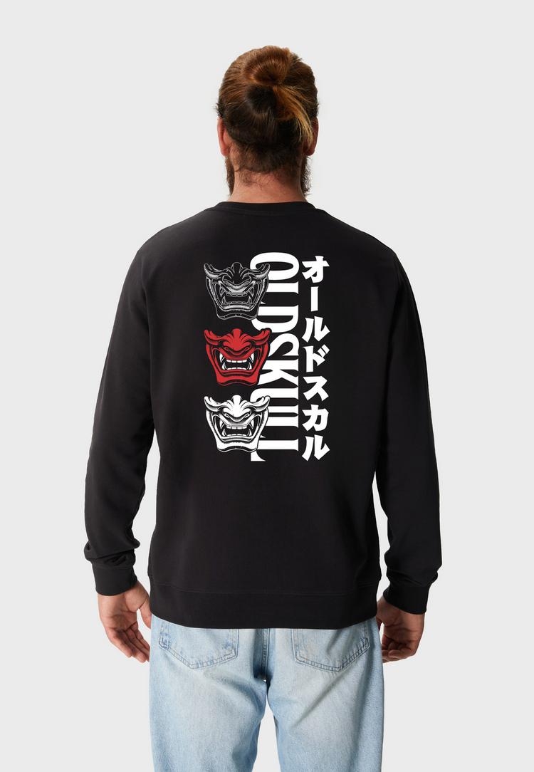 OLDSKULL OLDSKULL Asian Triple Mask Sweatshirt Herren - Black - 0 | SportScheck