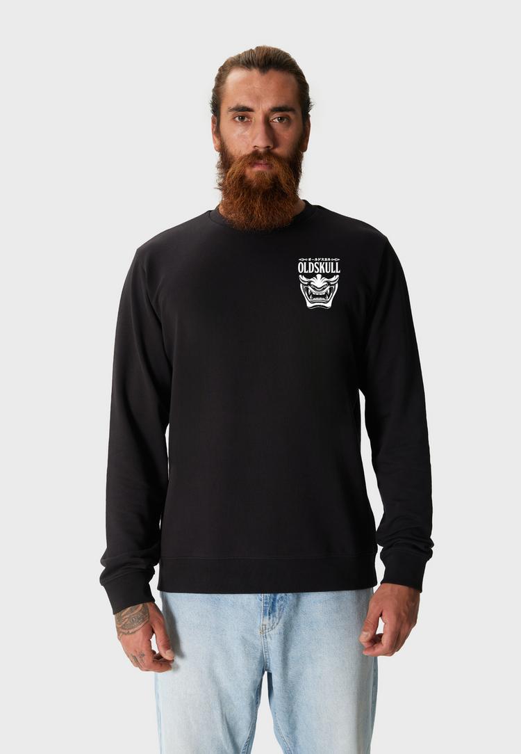 OLDSKULL OLDSKULL Asian Triple Mask Sweatshirt Herren - Black - 2 | SportScheck