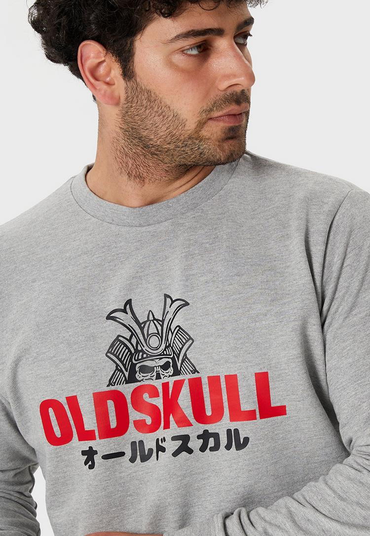 OLDSKULL OLDSKULL Sweatshirt Herren - Heather Grey - 0 | SportScheck