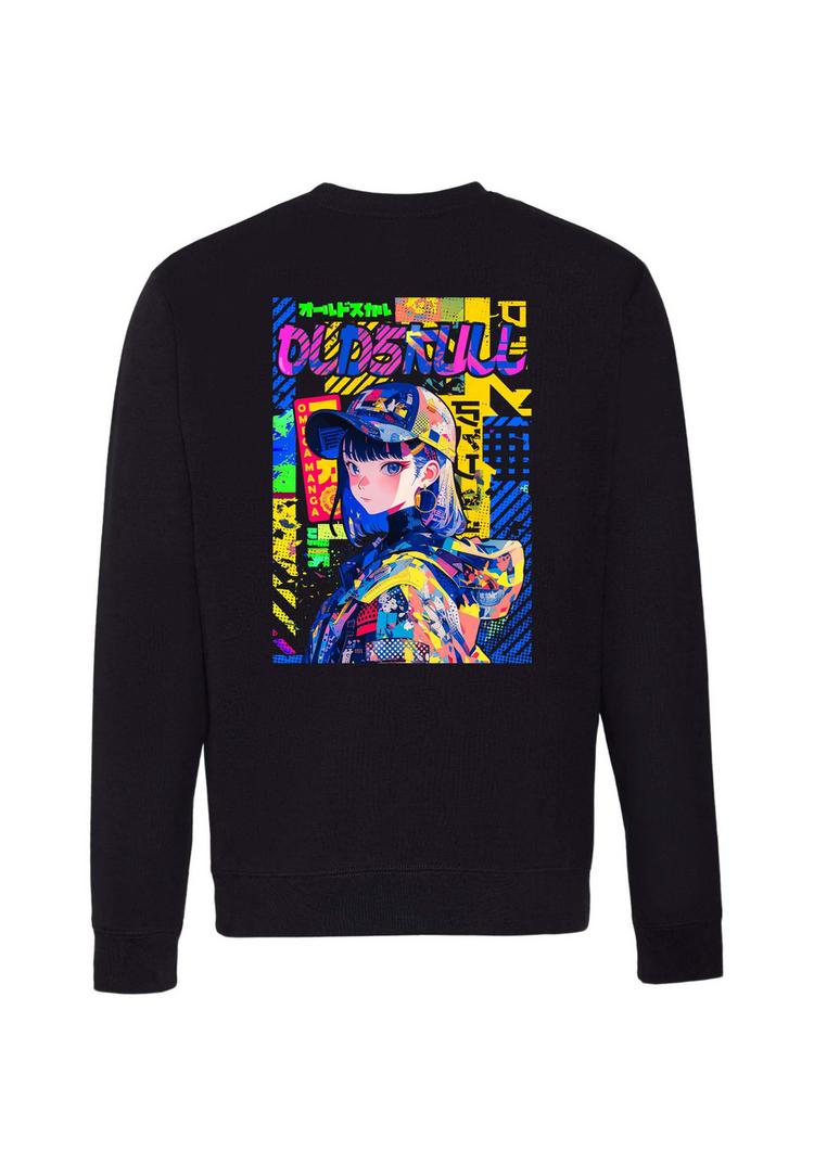 OLDSKULL OLDSKULL ASIAN POP ART LOGO GRAPHIC Sweatshirt Herren - Black - 0 | SportScheck