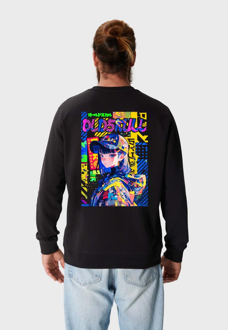 OLDSKULL OLDSKULL ASIAN POP ART LOGO GRAPHIC Sweatshirt Herren - Black - 0 | SportScheck