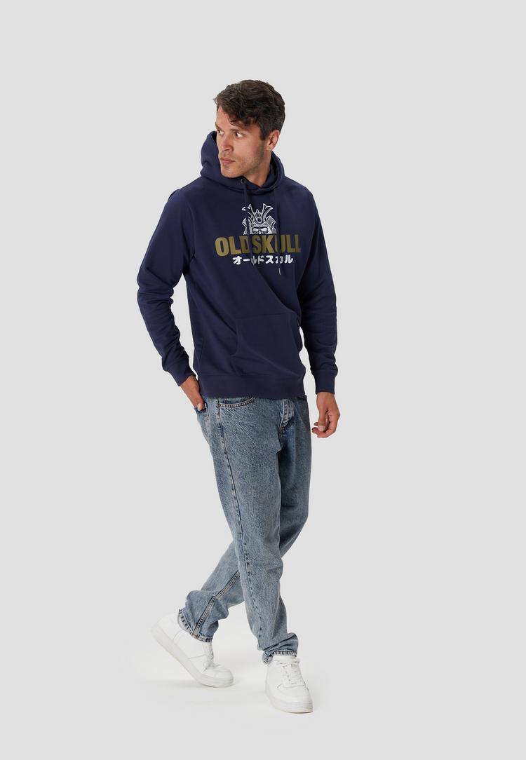 OLDSKULL OLDSKULL Classic Samurai Hoodie Herren - Navy - 1 | SportScheck