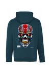 OLDSKULL Xtreme Vivid Skull Graphic Hoodie Herren - Dark green