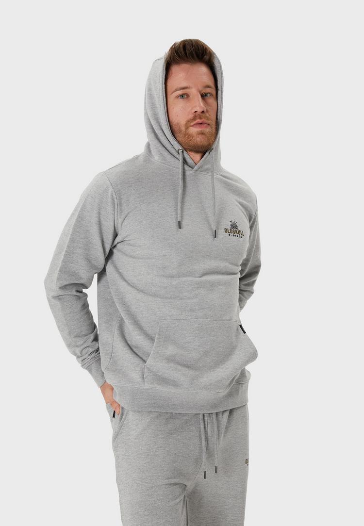OLDSKULL OLDSKULL Basic Osk Samurai Hoodie Herren - Heather Grey - 3 | SportScheck