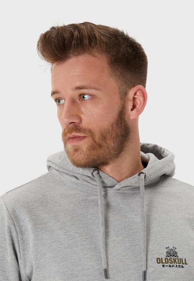 OLDSKULL OLDSKULL Basic Osk Samurai Hoodie Herren - Heather Grey - 0 | SportScheck