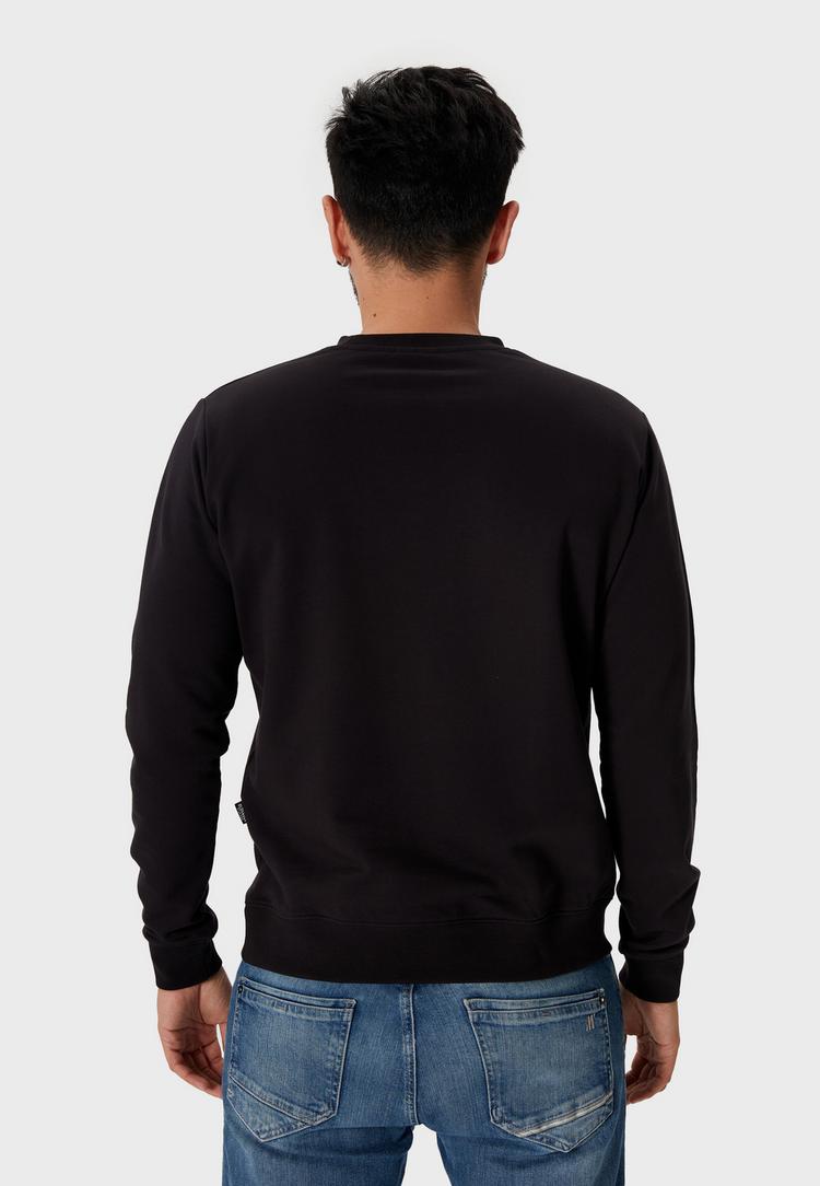 OLDSKULL OLDSKULL Asian Big W Vintage Logo Graphic Sweatshirt Herren - Black - 3 | SportScheck