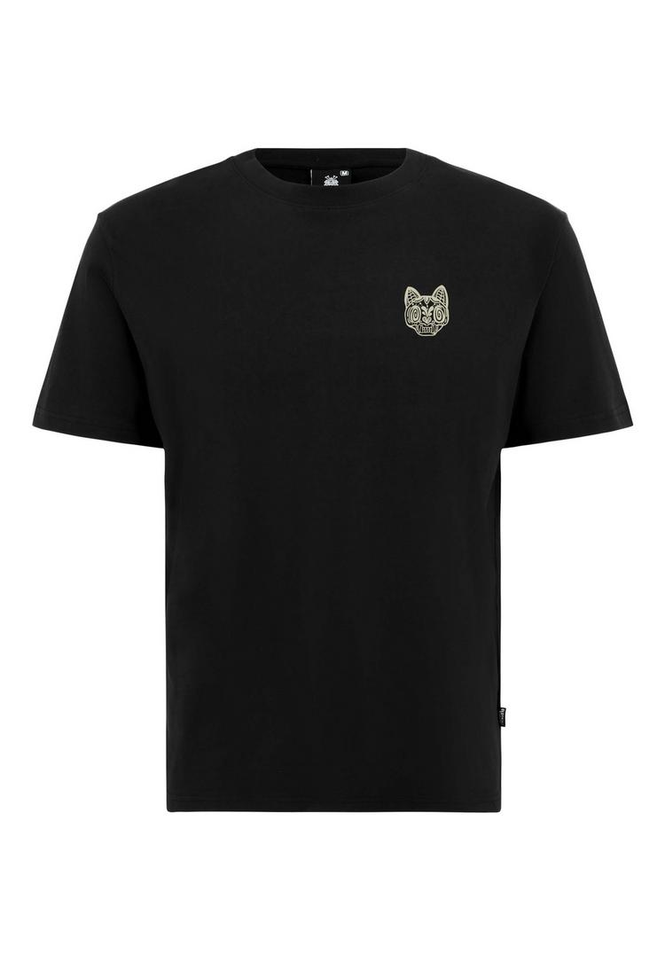 OLDSKULL OLDSKULL ASIAN REBEL CAT KANJI GRAPHIC Printshirt Herren - Black - 0 | SportScheck