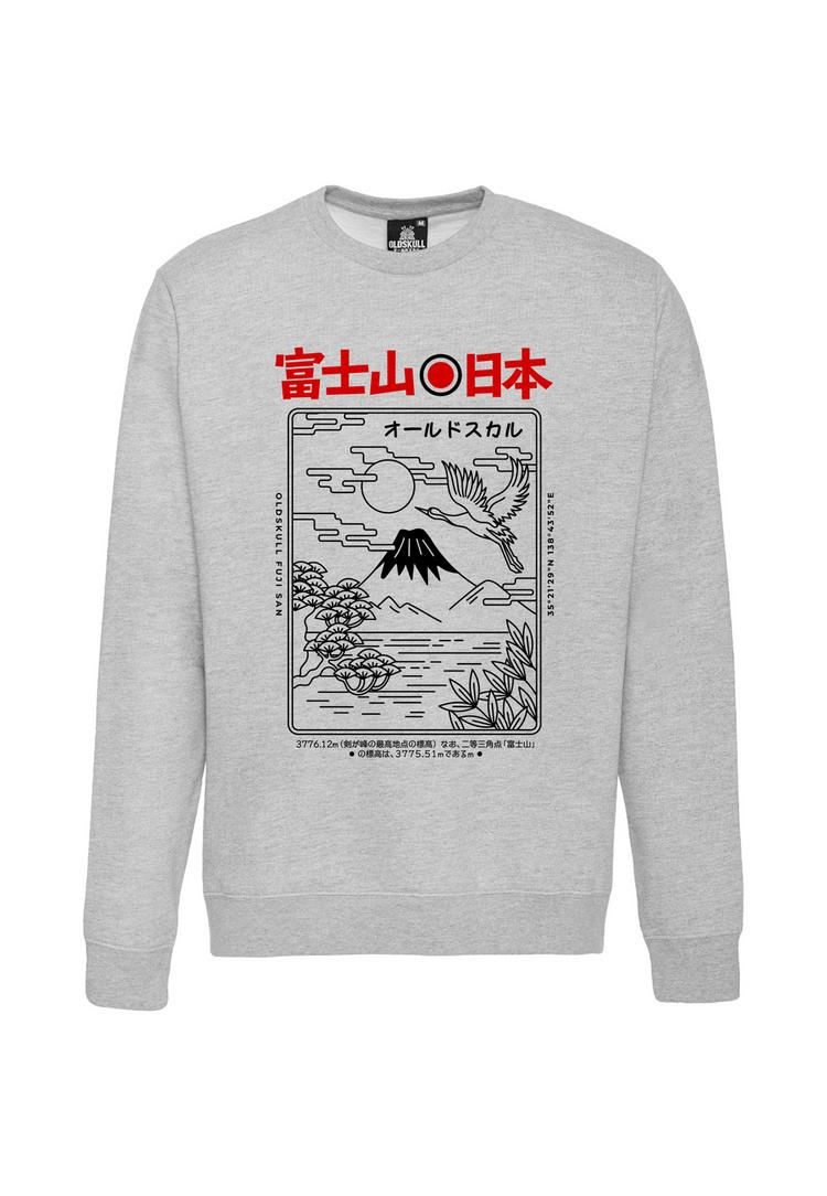 OLDSKULL OLDSKULL Asian Futeesan Sweatshirt Herren - Heather Grey - 0 | SportScheck