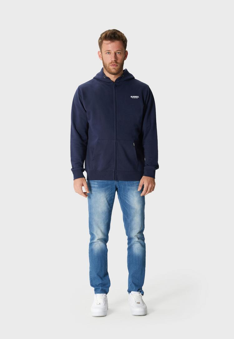 OLDSKULL OLDSKULL Basic Osk Logo Sweatjacke Herren - Navy - 1 | SportScheck
