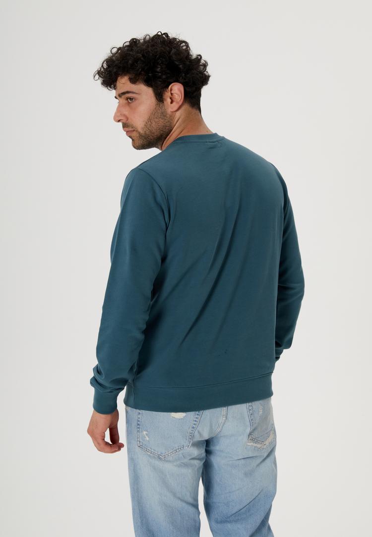 OLDSKULL OLDSKULL Asian Big W Vintage Logo Graphic Sweatshirt Herren - Dark green - 3 | SportScheck