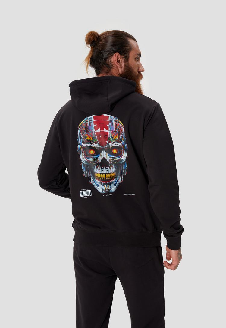 OLDSKULL OLDSKULL Xtreme Vivid Skull Graphic Hoodie Herren - Black - 0 | SportScheck