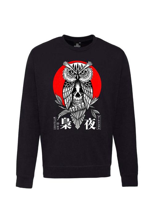 OLDSKULL ASIAN SECRET OWL SKULL Sweatshirt Herren