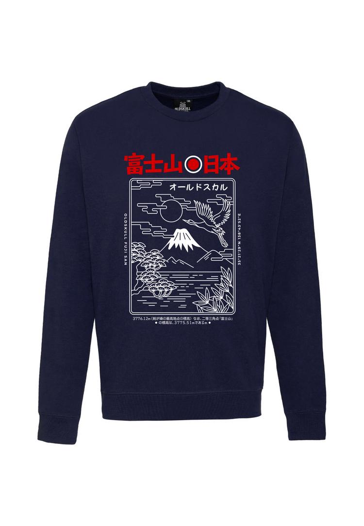 OLDSKULL OLDSKULL Asian Futeesan Sweatshirt Herren - Navy - 0 | SportScheck