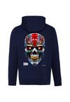 OLDSKULL Xtreme Vivid Skull Graphic Hoodie Herren - Navy