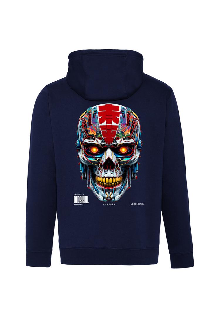 OLDSKULL OLDSKULL Xtreme Vivid Skull Graphic Hoodie Herren - Navy - 0 | SportScheck