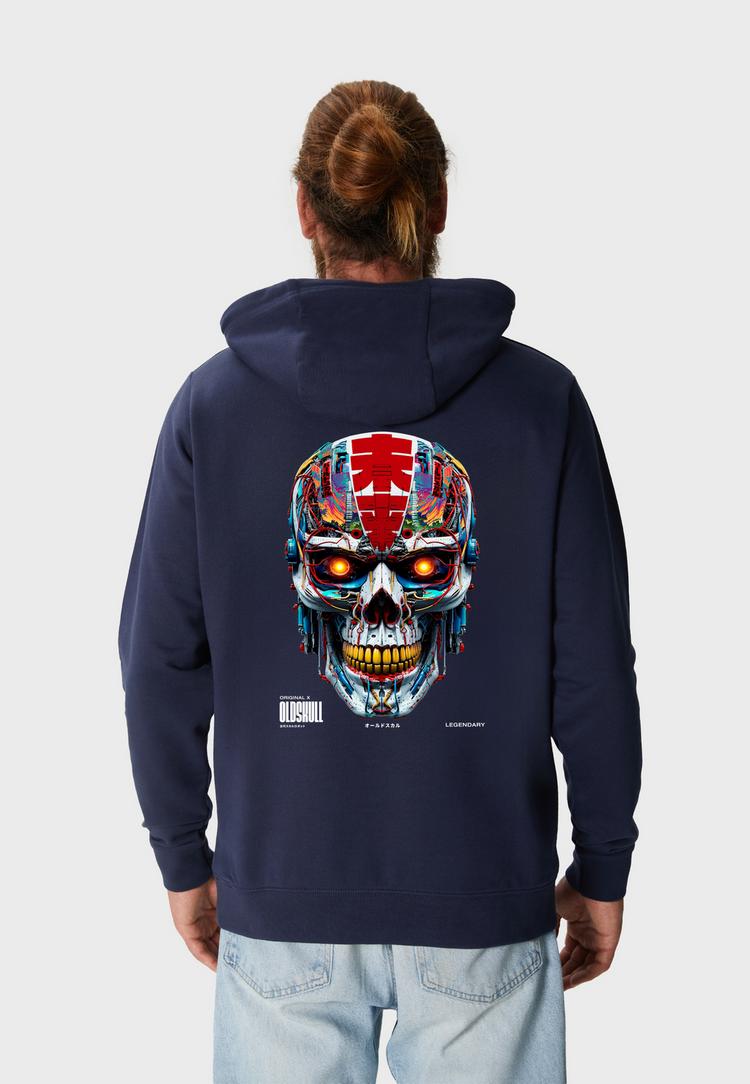 OLDSKULL OLDSKULL Xtreme Vivid Skull Graphic Hoodie Herren - Navy - 0 | SportScheck