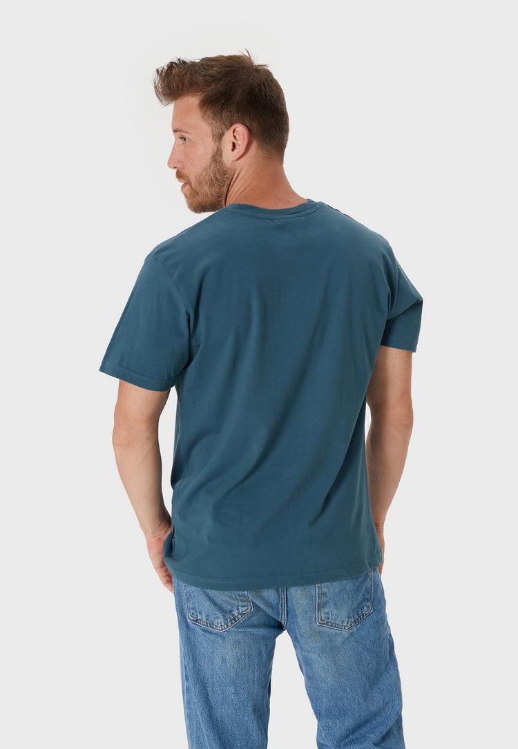 OLDSKULL OLDSKULL Retro Japan Island Printshirt Herren - Dark green - 3 | SportScheck
