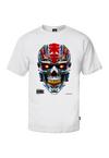 OLDSKULL Xtreme Vivid Skull Printshirt Herren - White