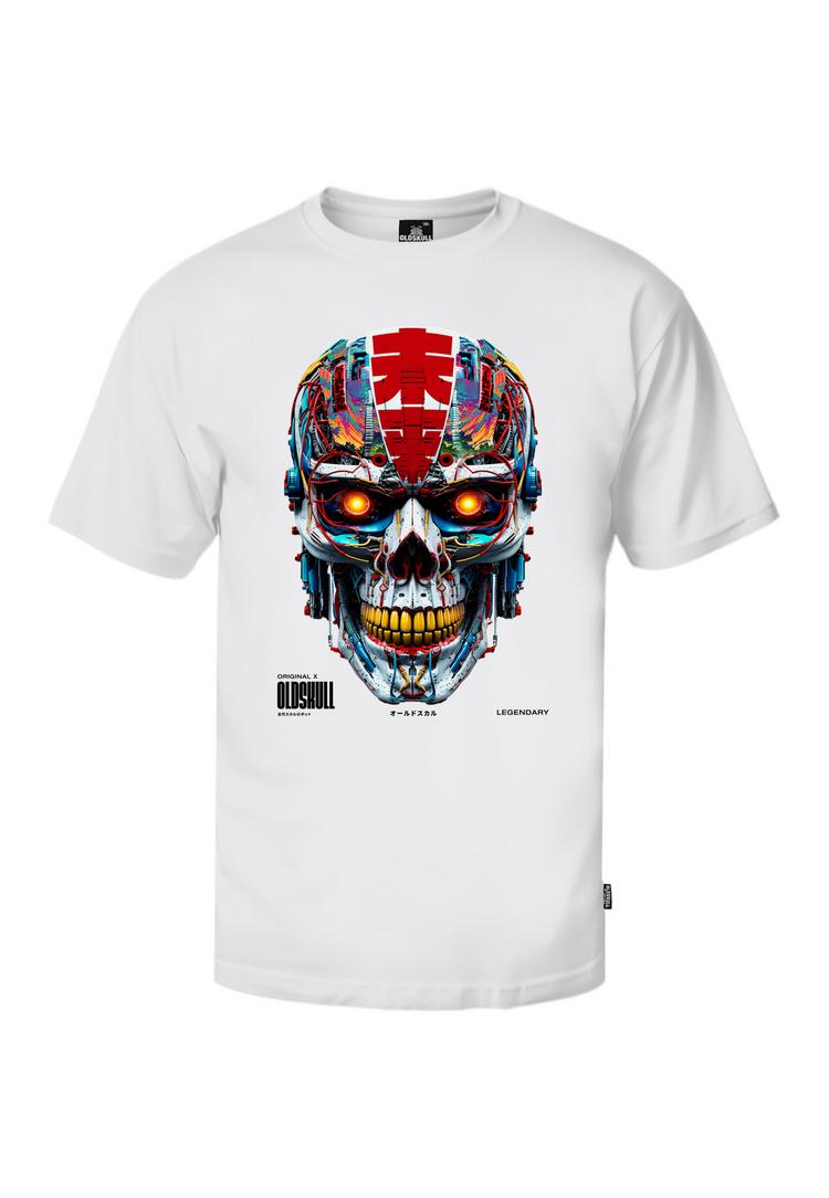 OLDSKULL OLDSKULL Xtreme Vivid Skull Printshirt Herren - White - 0 | SportScheck