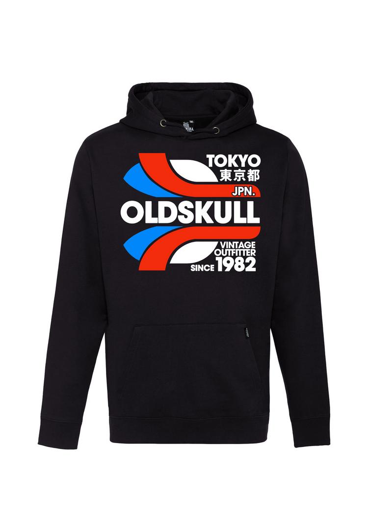 OLDSKULL OLDSKULL Retro Tokyopolis Hoodie Herren - Black - 0 | SportScheck