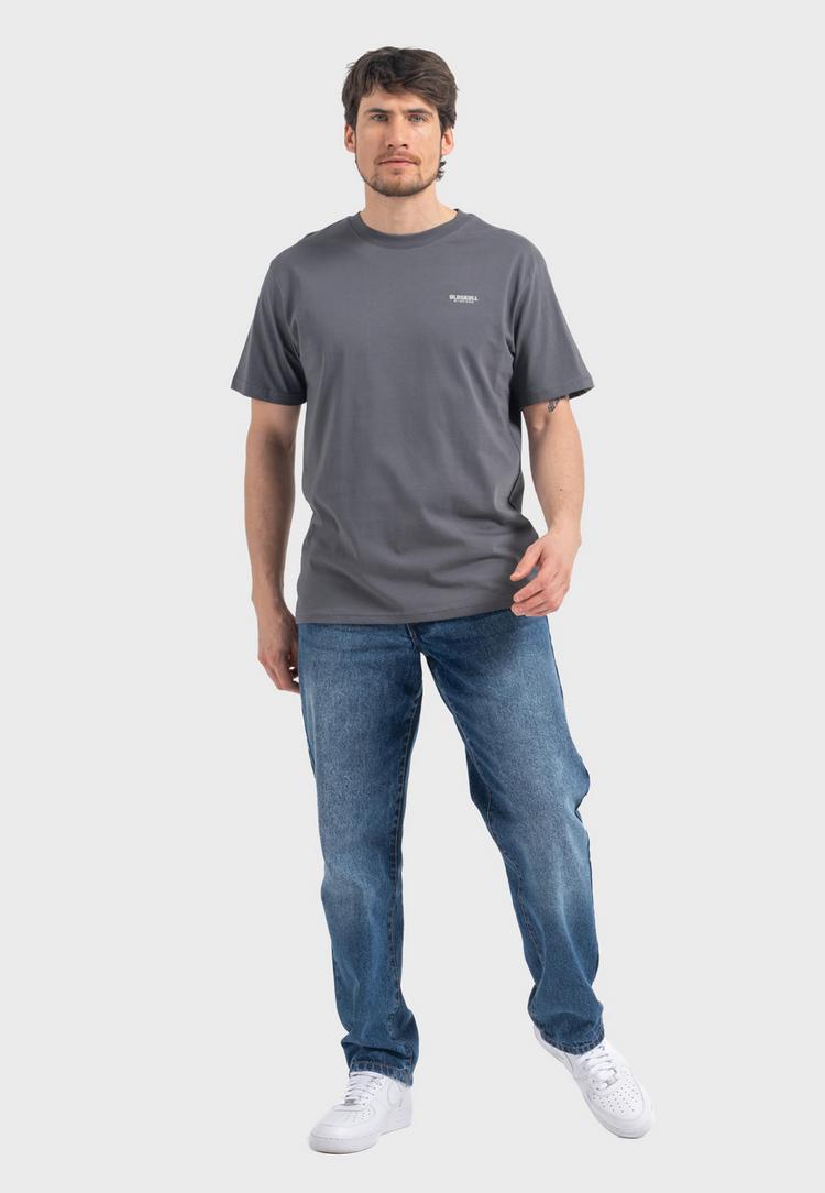 OLDSKULL OLDSKULL Basic Osk Printshirt Herren - Dark Grey - 1 | SportScheck