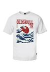 OLDSKULL Asian Big W Printshirt Herren - White
