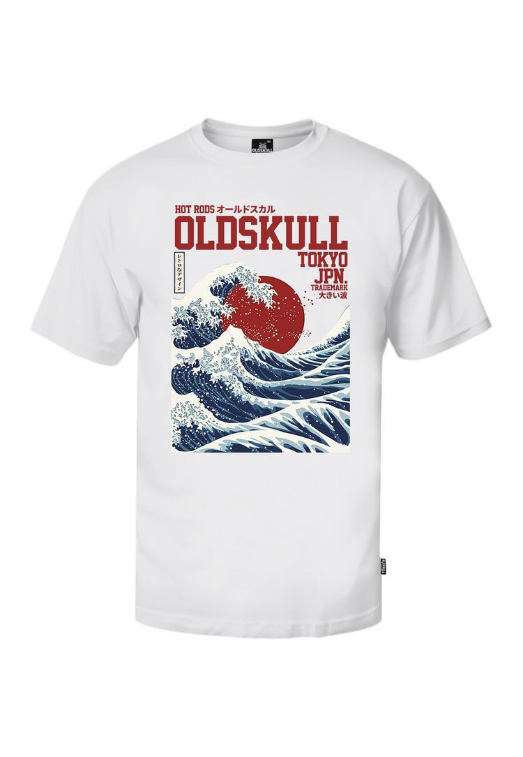 OLDSKULL OLDSKULL Asian Big W Printshirt Herren - White - 0 | SportScheck